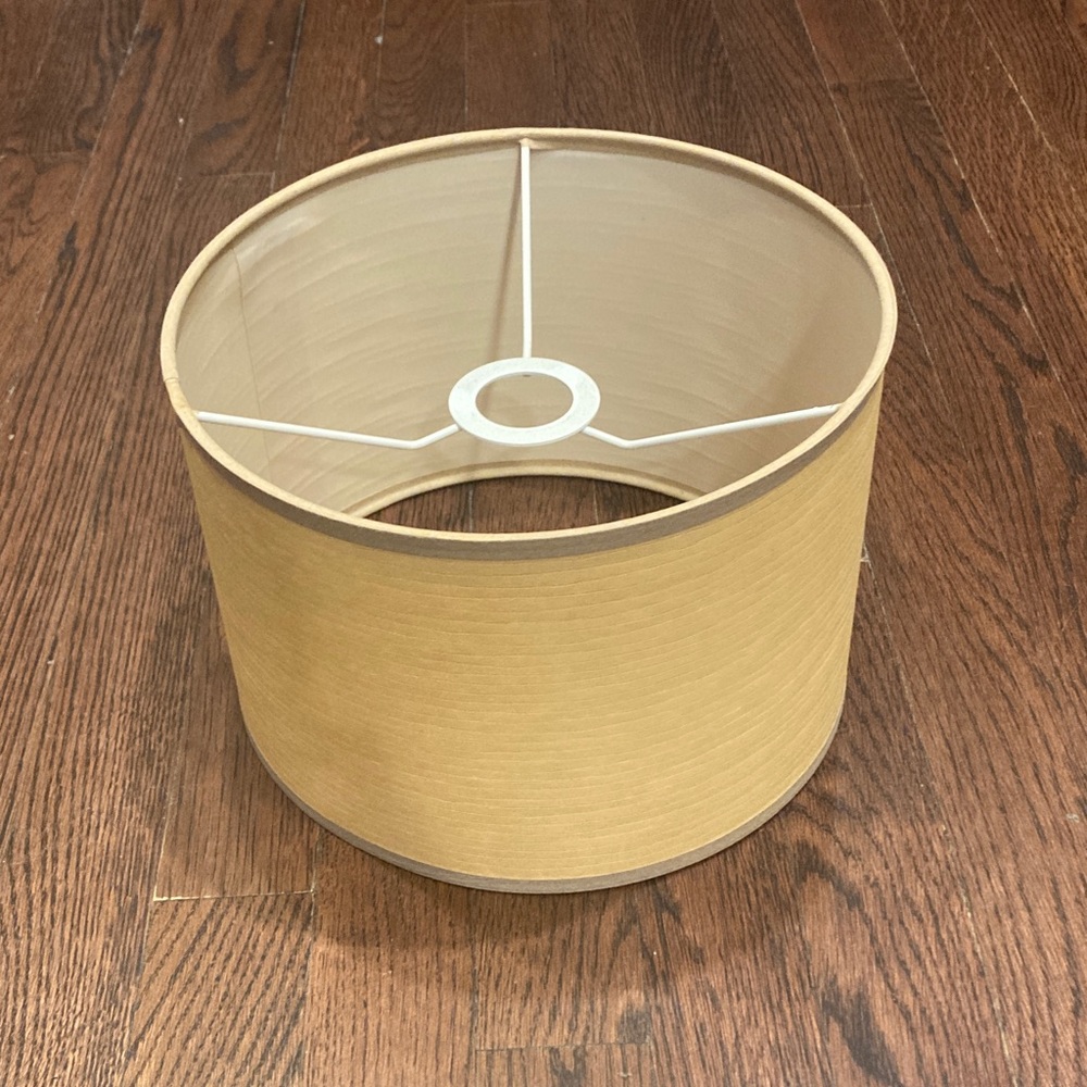 Cream Drum Lamp Shade